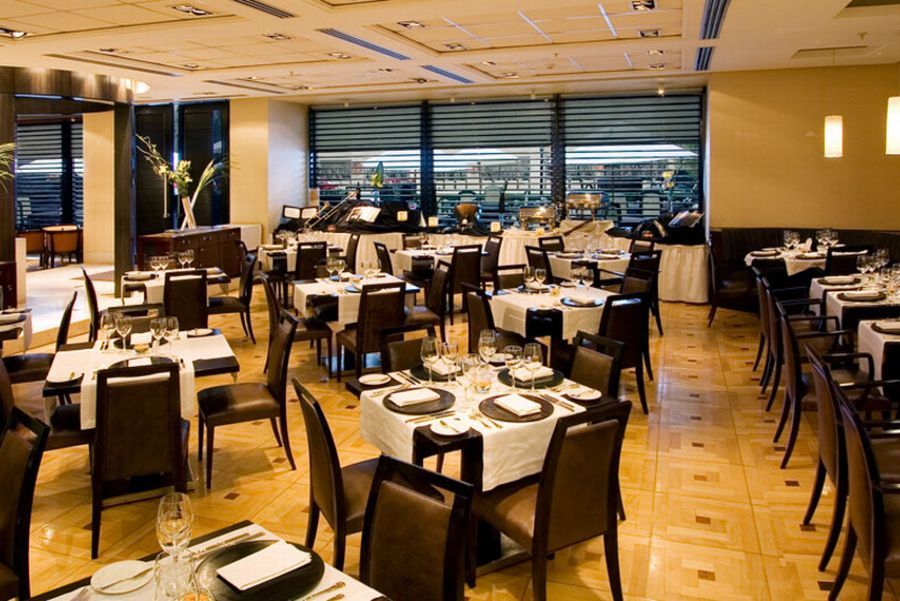 Regal Pacific Puerto Madero Hotel Buenos Aires Kültér fotó The interior of the restaurant